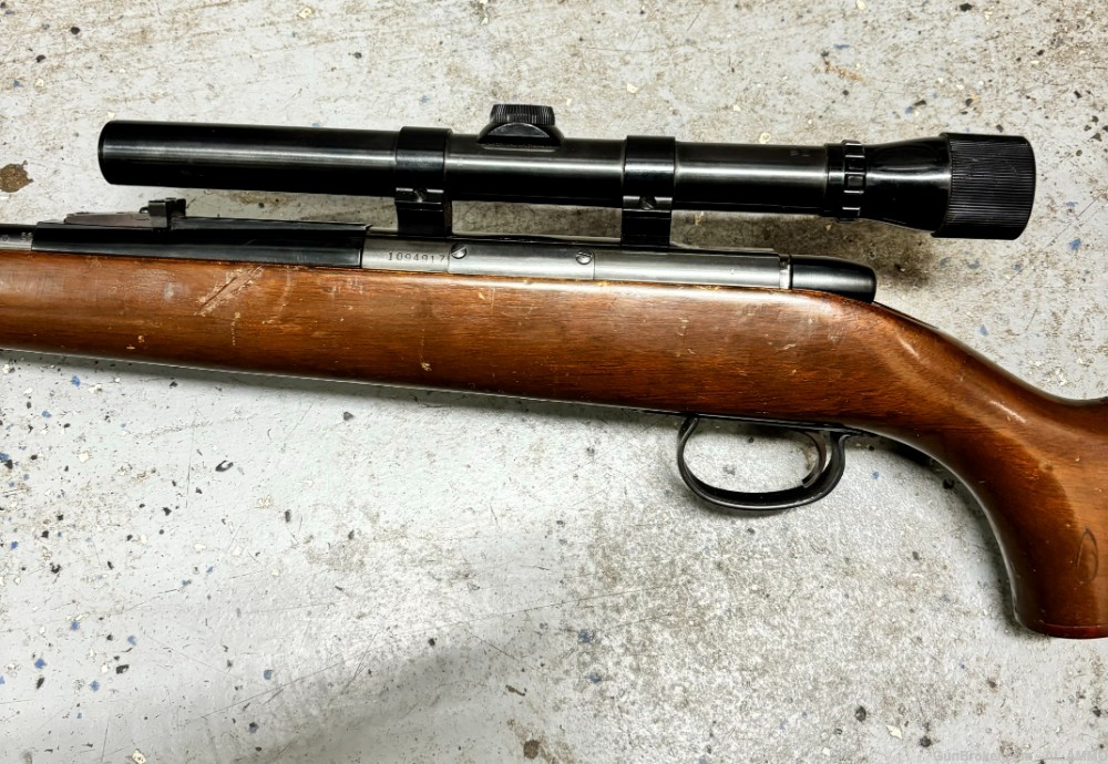 remington 592m 5mm remington magnum bolt action tube fed rifle w/ weaver d4-img-3