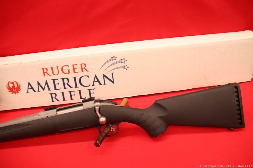 DISCONTINUED Ruger American LEFFT HANDED 243 Winchester Youth Compact SS !-img-1