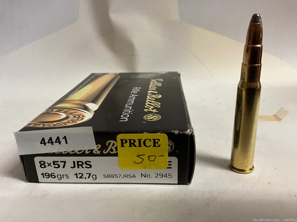 8x57 JRS by Sellier and Bellot 196gr SP-img-0