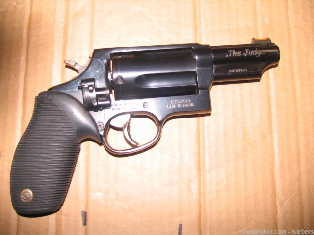 Taurus Judge 45 Colt-410, 3" Bbl 2 1/2" Cyl, Laser,  Exc. Con. In Box-img-2