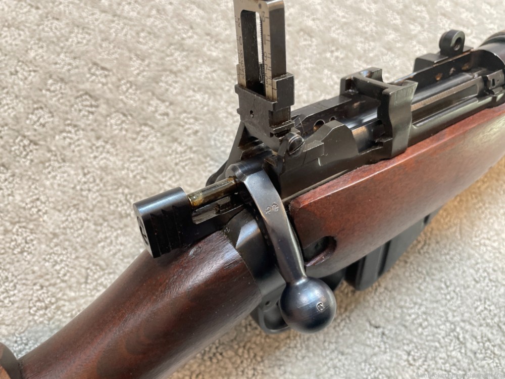 EXCEPTIONAL Long Branch No4 MKI*T 1945 WW2 Sniper, Scope & Case 303 British-img-48