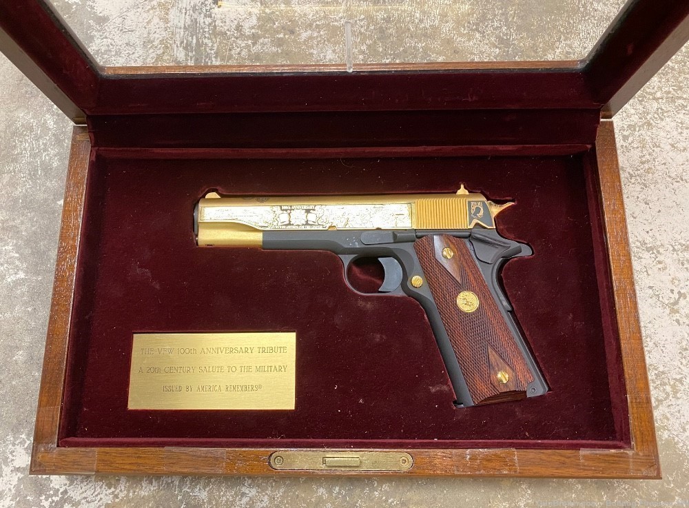 Colt 1911 VFW 100th annivesary salute 191 of 500 .45 ACP-img-0