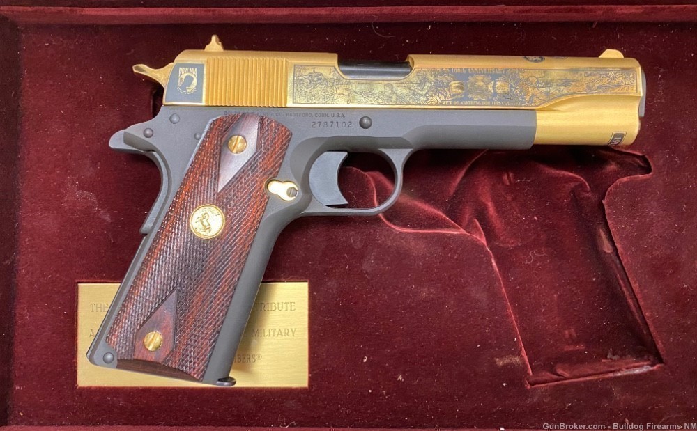 Colt 1911 VFW 100th annivesary salute 191 of 500 .45 ACP-img-8
