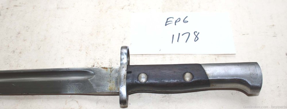 Vintage Bayonet W/ Scabbard, Marked 35489 - #EP6-img-3