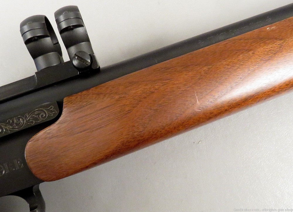 THOMPSON CENTER ENCORE PRO HUNTER Single Shot Rifle 22-250 WOOD STOCKS NICE-img-22