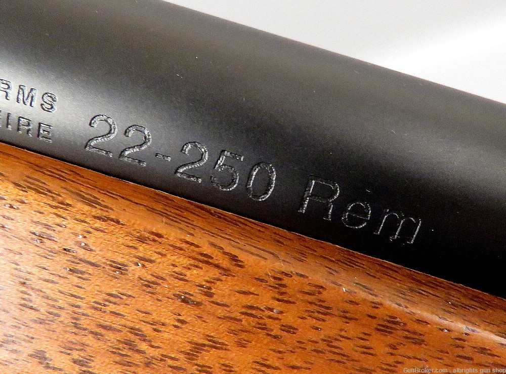 THOMPSON CENTER ENCORE PRO HUNTER Single Shot Rifle 22-250 WOOD STOCKS NICE-img-52