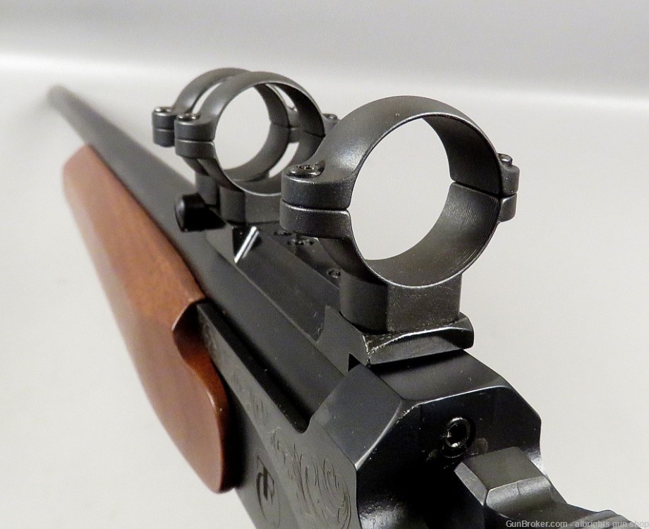 THOMPSON CENTER ENCORE PRO HUNTER Single Shot Rifle 22-250 WOOD STOCKS NICE-img-48