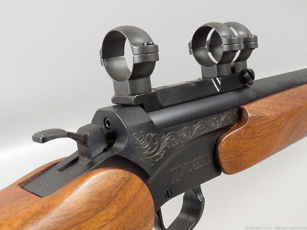 THOMPSON CENTER ENCORE PRO HUNTER Single Shot Rifle 22-250 WOOD STOCKS NICE-img-0