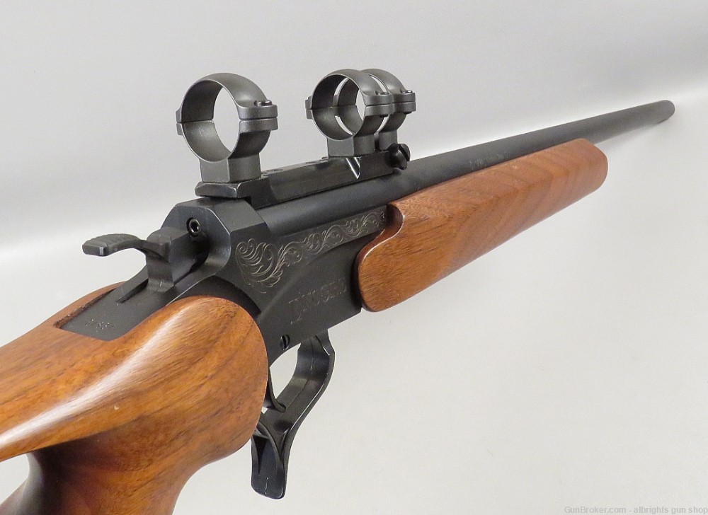 THOMPSON CENTER ENCORE PRO HUNTER Single Shot Rifle 22-250 WOOD STOCKS NICE-img-30
