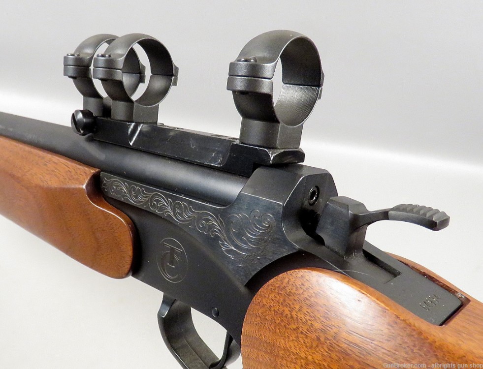THOMPSON CENTER ENCORE PRO HUNTER Single Shot Rifle 22-250 WOOD STOCKS NICE-img-1