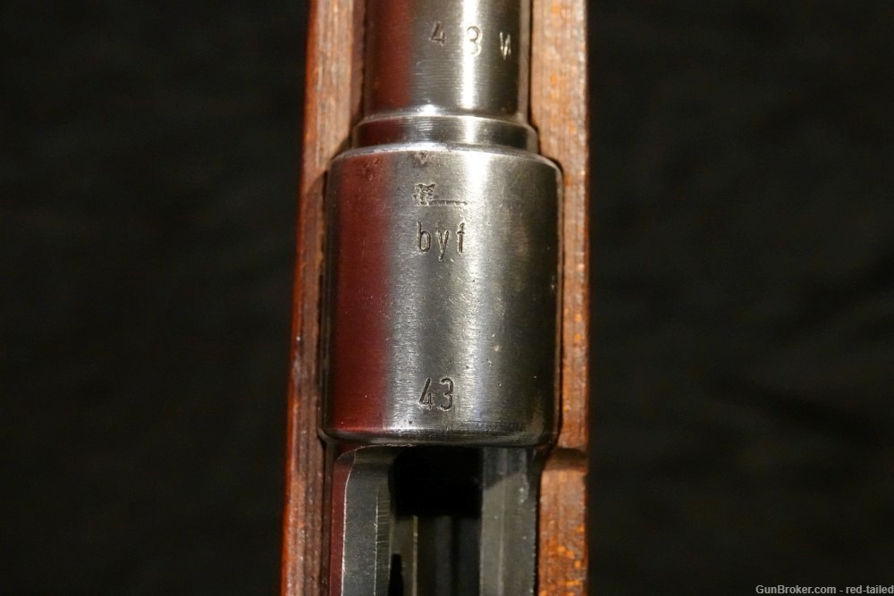 1943 German Mauser K98K K98 98K Wehrmacht Rifle - BYF Oberndorf-img-3