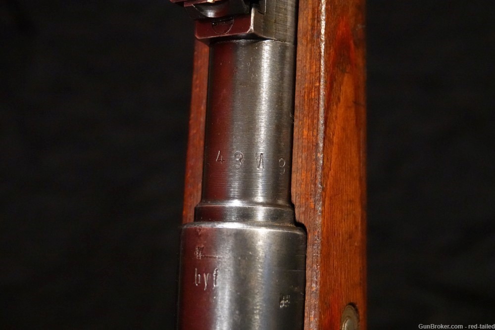 1943 German Mauser K98K K98 98K Wehrmacht Rifle - BYF Oberndorf-img-4