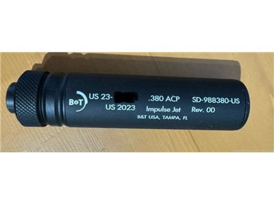 B&T JET Impuls 380 - 9mm silencer 