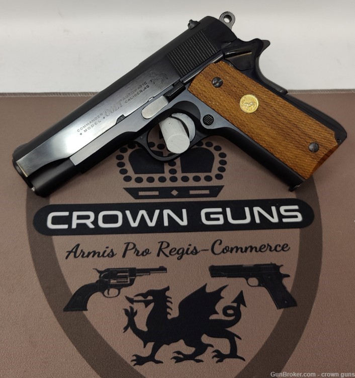 Colt Commander Lightweight 1911 in 45acp, RARE & EXCELLENT-img-1