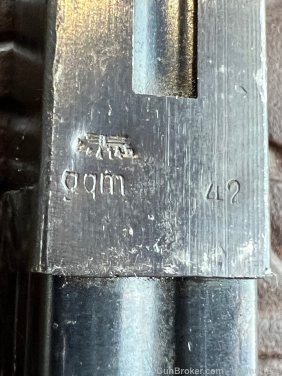 WW2 MP40 MAGAZINE RARE GQM MANUF. DATED 1942-img-3