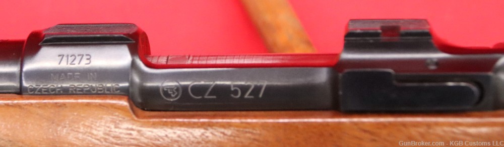DISCONTINUED CZ USA 527 Lux Sporter 222 Remington RARE caliber Clean Walnut-img-7