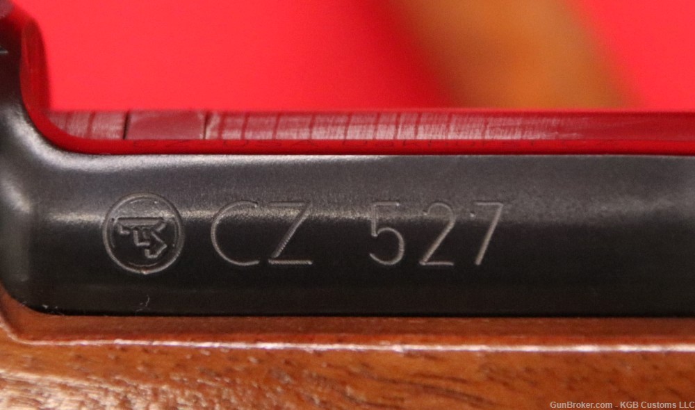 DISCONTINUED CZ USA 527 Lux Sporter 222 Remington RARE caliber Clean Walnut-img-9
