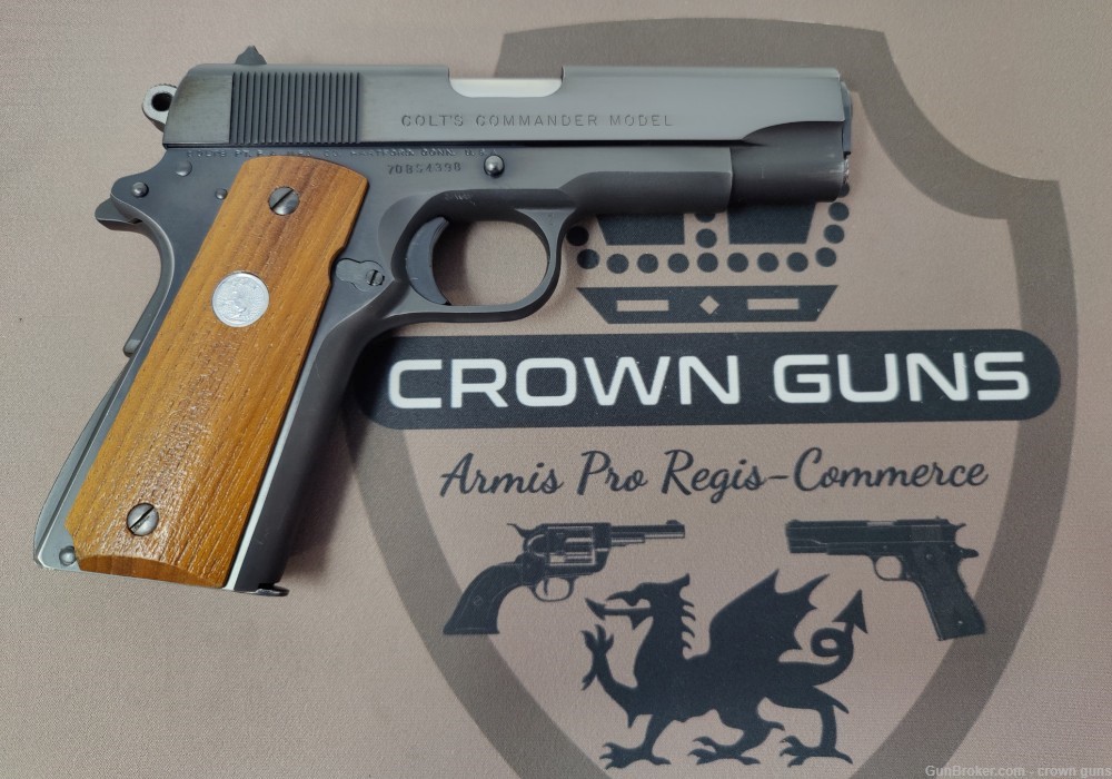 Colt Combat Commander 1911 in 45acp, Made in 1971, RARE & EXCELLENT-img-3