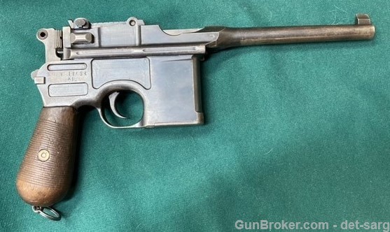 C96 Oberndorf Mauser Broomhandle, 7.62x25,matching#-img-14