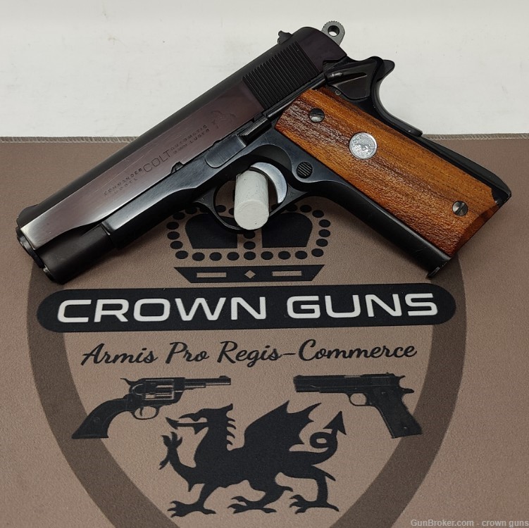 Colt Commander Lightweight 1911 in 9mm luger, Made in 1970, RARE -img-0