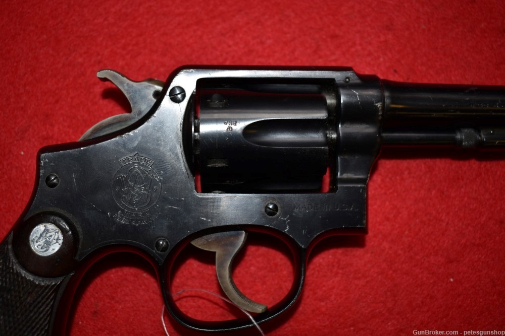 Smith & Wesson 38/K200 British Service Revolver, WWII, C&R, Penny START!-img-3