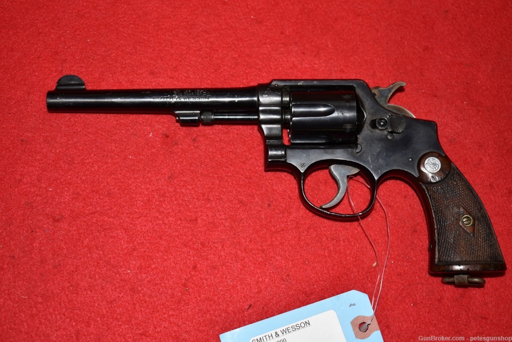 Smith & Wesson 38/K200 British Service Revolver, WWII, C&R, Penny START!-img-20