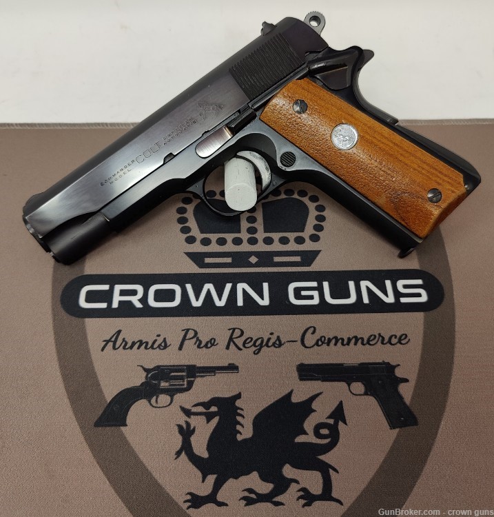 Colt Commander Lightweight 1911 in 38 Super, Made in 1969, RARE & EXCELLENT-img-1