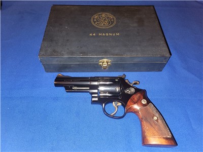 1 Smith & Wesson .44 Magnum Pre Model 29 5-Screw 1956 Mfg. 4" Bbl