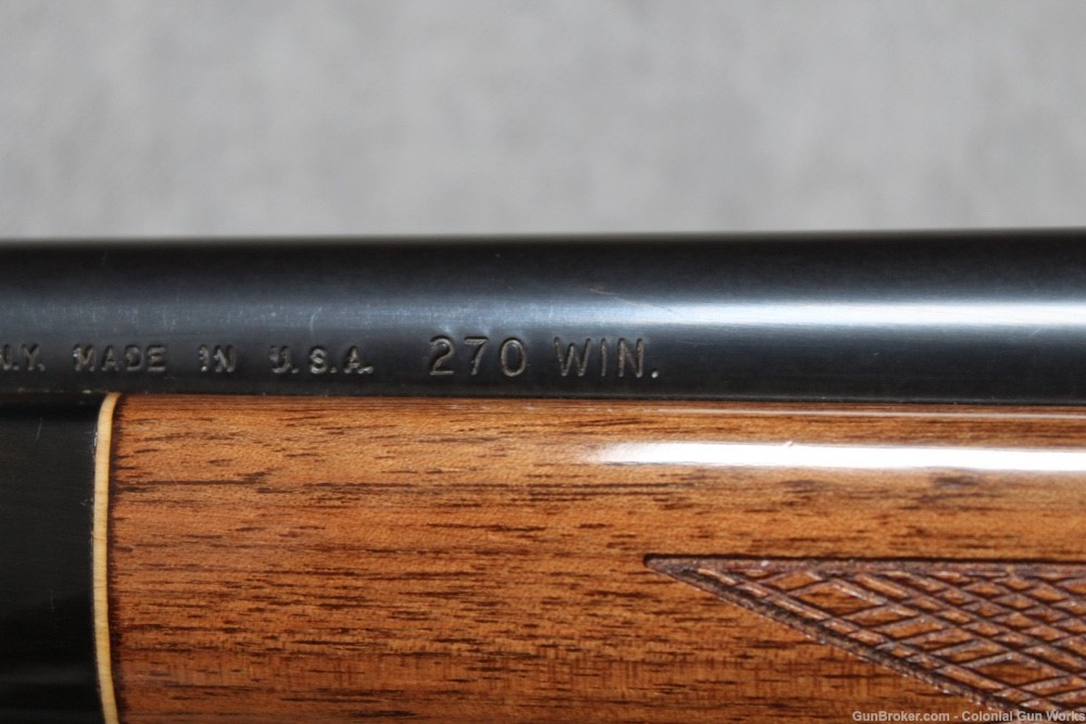 Remington 700 BDL, Left Hand, 270 W. Super Clean-img-9