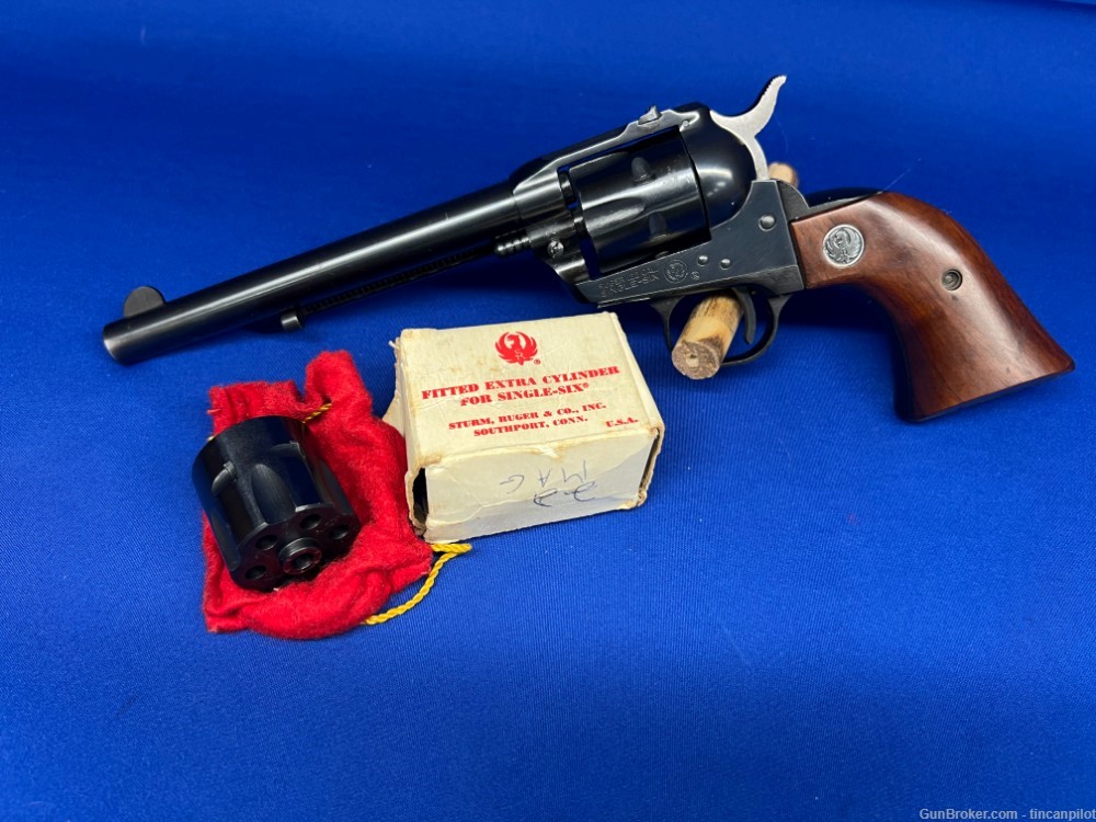 Ruger Single Six Revolver .22LR No reserve penny auction -img-0