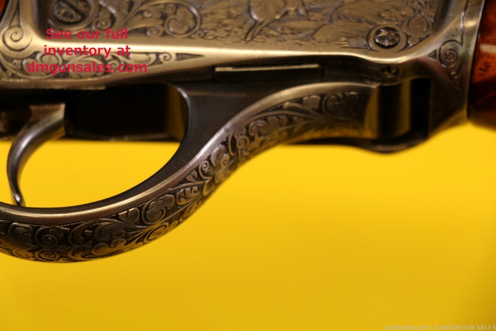 WINCHESTER 1885 .22LR HIGH WALL HIGHLY ENGRAVED RIFLE. STUNNING COLLECTOR -img-64