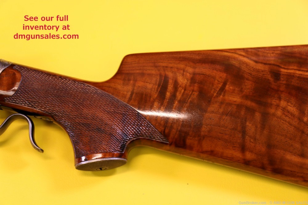 WINCHESTER 1885 .22LR HIGH WALL HIGHLY ENGRAVED RIFLE. STUNNING COLLECTOR -img-5
