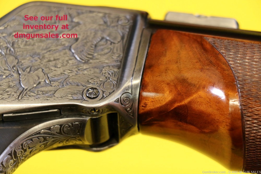 WINCHESTER 1885 .22LR HIGH WALL HIGHLY ENGRAVED RIFLE. STUNNING COLLECTOR -img-65