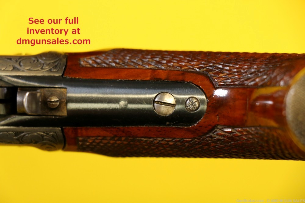WINCHESTER 1885 .22LR HIGH WALL HIGHLY ENGRAVED RIFLE. STUNNING COLLECTOR -img-49