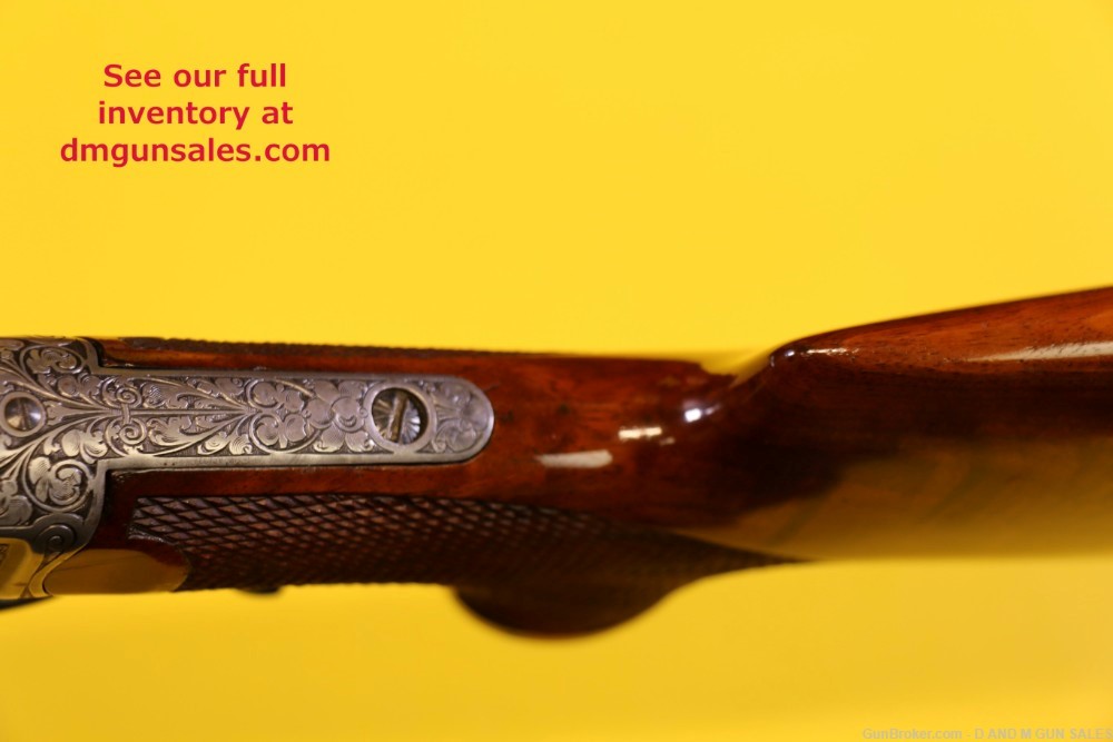 WINCHESTER 1885 .22LR HIGH WALL HIGHLY ENGRAVED RIFLE. STUNNING COLLECTOR -img-58