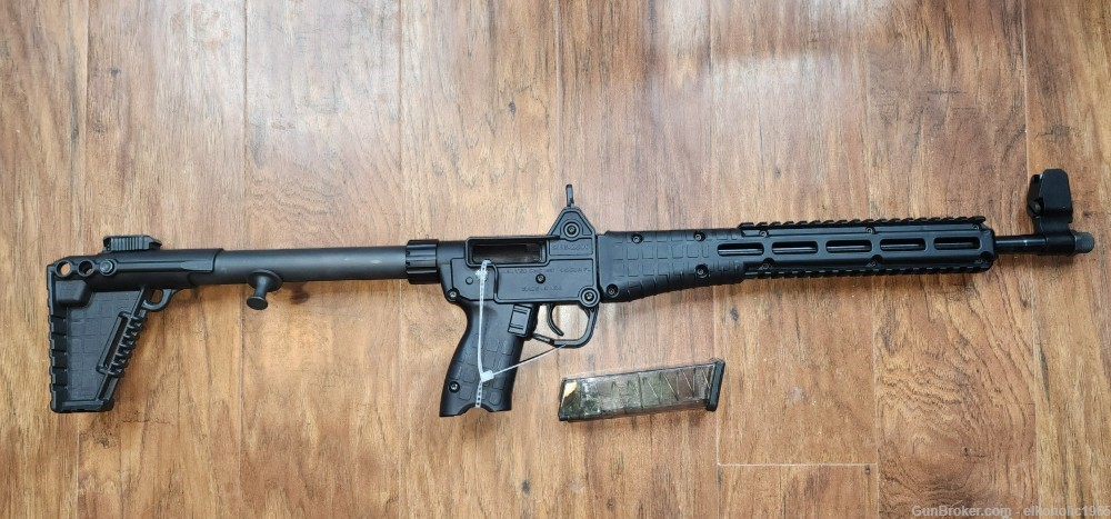 Kel Tec Gen 2 Sub 2000 Sub 2K Black Glock G17 / 22 9mm Luger 9X19 Folding -img-2
