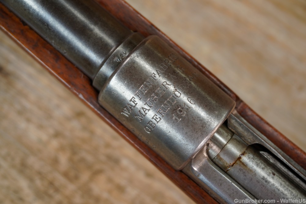 Imperial German Mauser GEW98 WW1 Oberndorf 1916 WWI C&R ok 8mm 98 -img-48