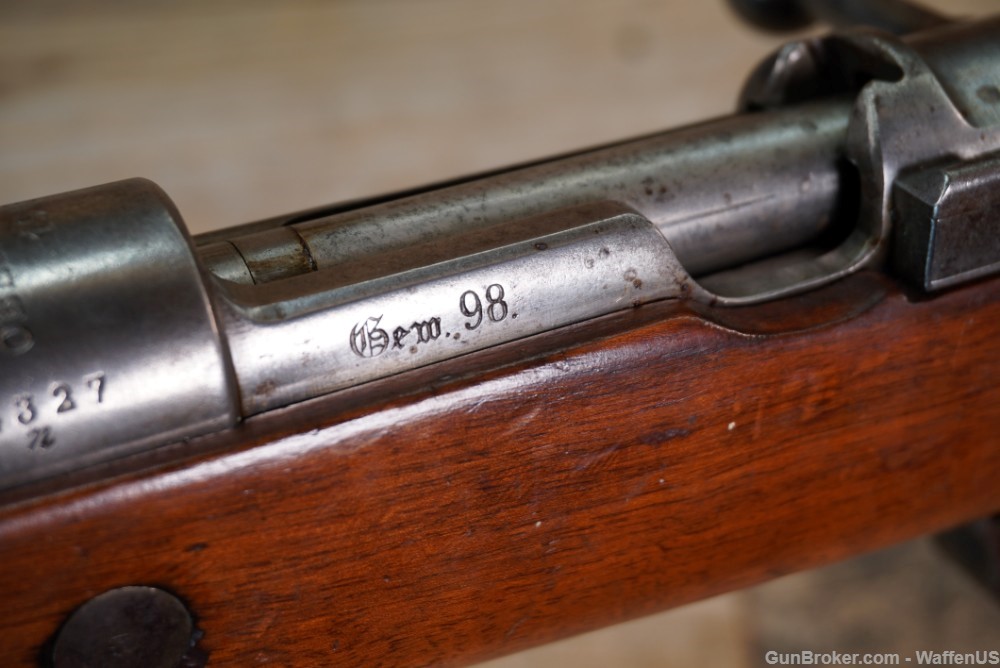 Imperial German Mauser GEW98 WW1 Oberndorf 1916 WWI C&R ok 8mm 98 -img-41