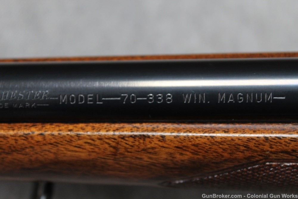 Winchester Model 70 Alaskan, 338 Win. Very clean, 1959-img-15