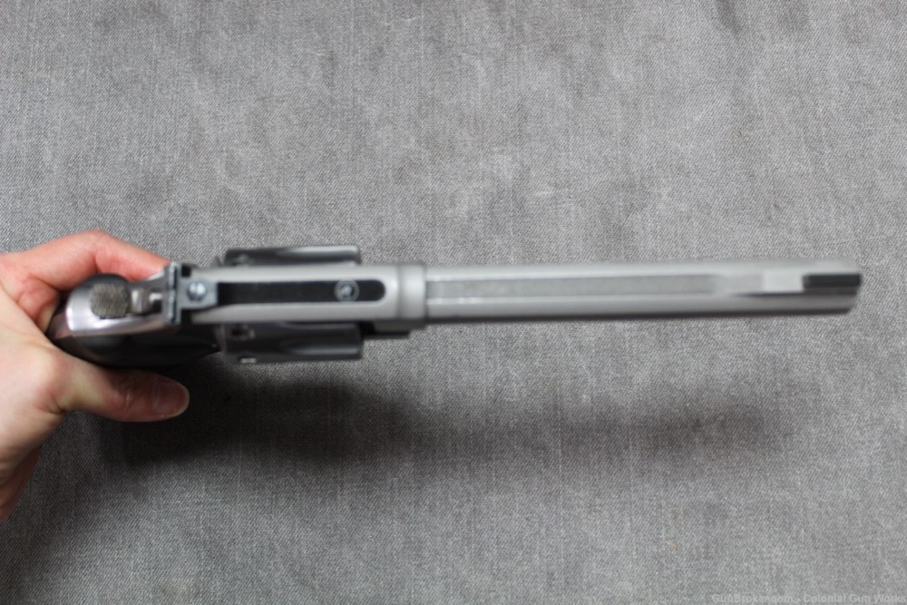 Smith & Wesson 617-6, 22 L.R. 6" Barrel, Stainless Steel-img-7