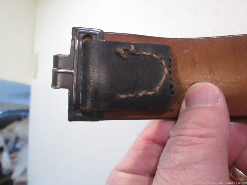 Original WWII German aluminum belt and buckle #w63 -img-2