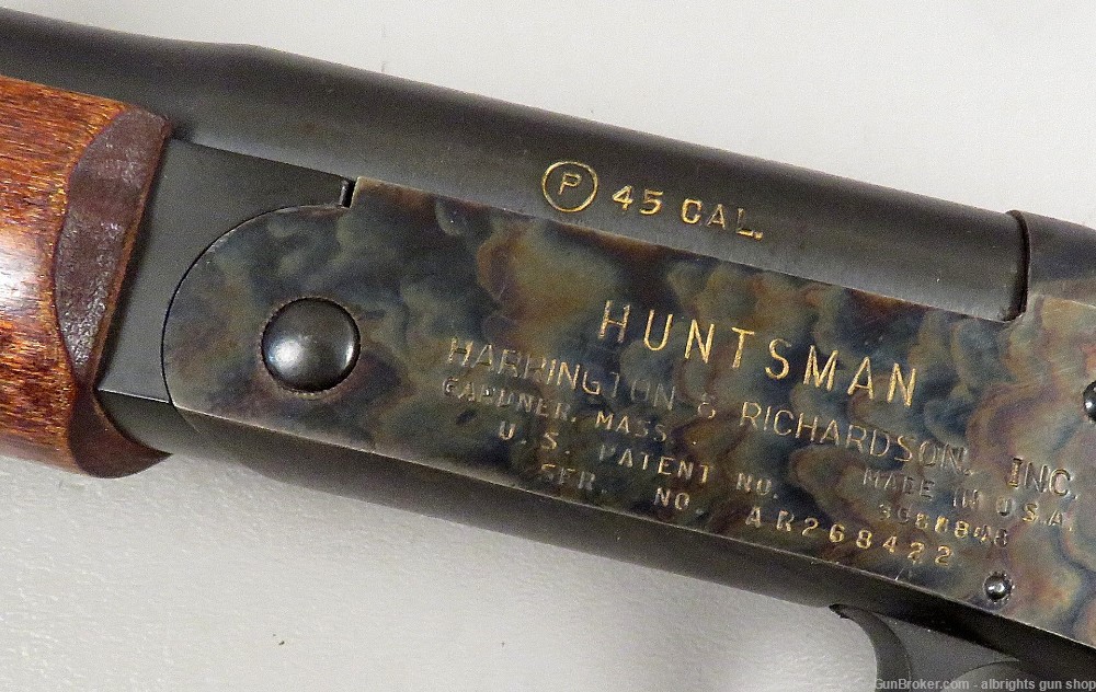 H&R HUNTSMAN 45 Caliber Muzzleloader Rifle 209 Primers VERY GOOD BORE-img-15
