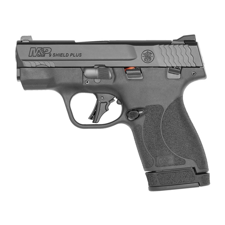 Smith & Wesson M&P9 Shield Plus Thumb Safety 9MM 3.125 Black 13246-img-1