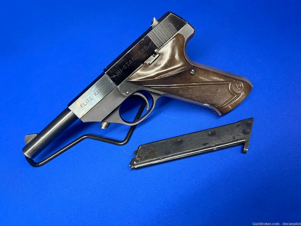 High Standard Flite King .22 LR Pistol no reserve penny auction -img-0