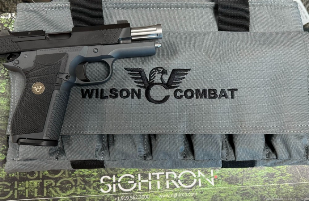 Wilson Combat EDC X9 4in w/ Tactical Bag and 7 extra Mags-img-4