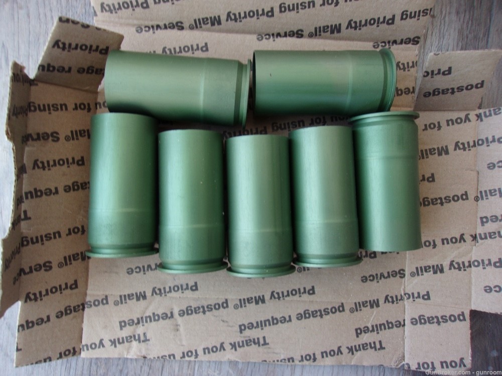 7MK Ballistics Green 40MM 3 inch reloadable cases 9X17 3D compatible -img-0