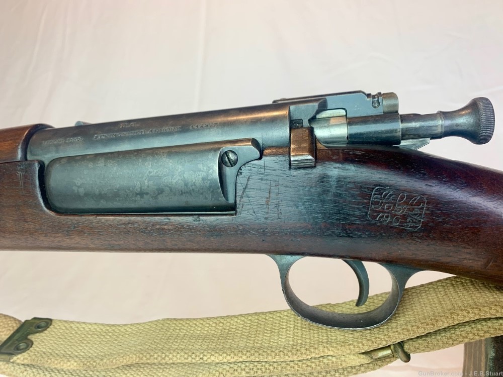 Springfield Model 1898 Krag Rifle w/Sling-img-23