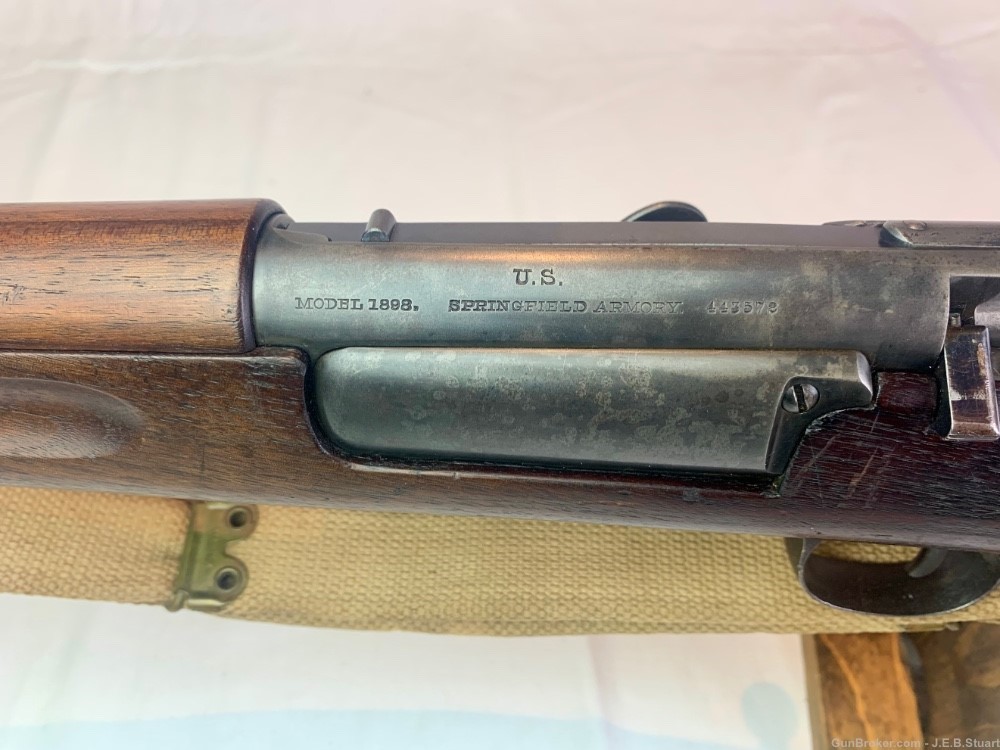 Springfield Model 1898 Krag Rifle w/Sling-img-30