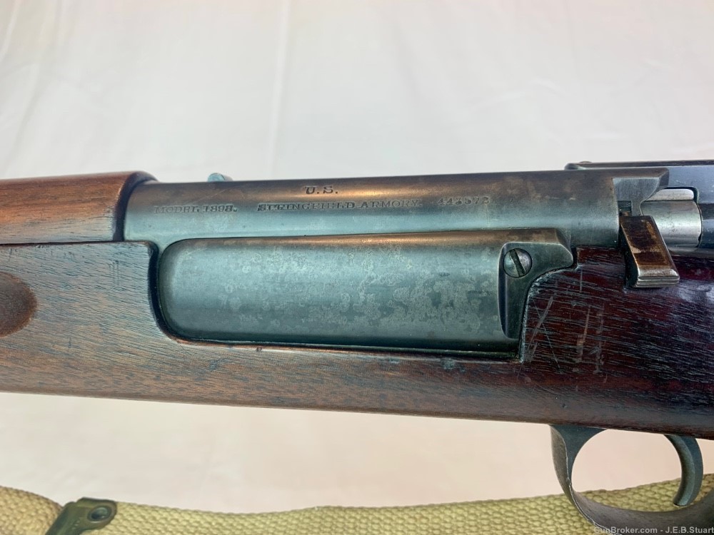 Springfield Model 1898 Krag Rifle w/Sling-img-24