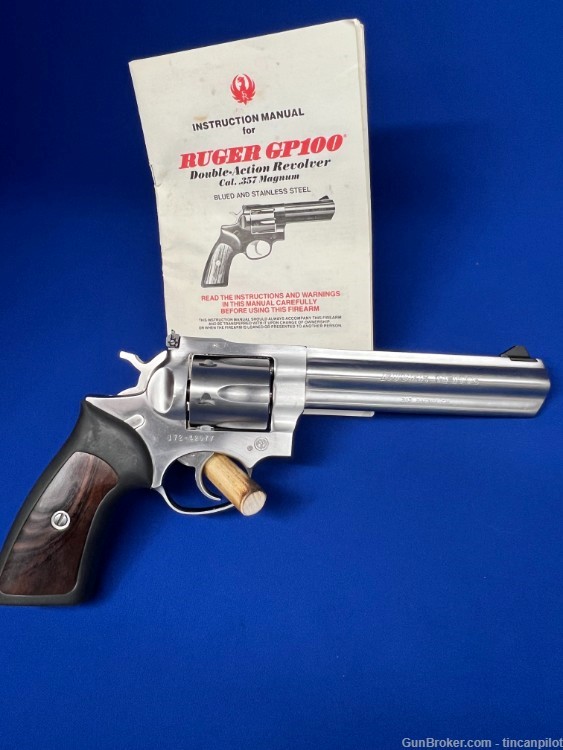 Ruger GP 100 .357 revolver no reserve penny auction-img-8